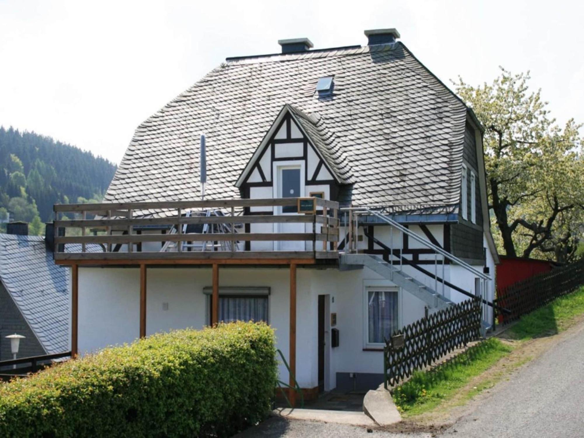 Cosy Apartment In Schwalefeld Near Willingen With Private Terrace Zewnętrze zdjęcie